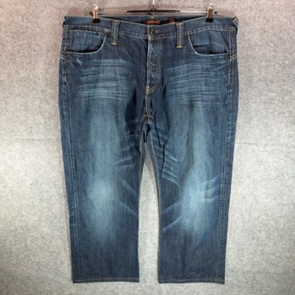 Ed Hardy by Christian Audigier Denim Jeans - Dark Wash Flap Pockets 42x32
